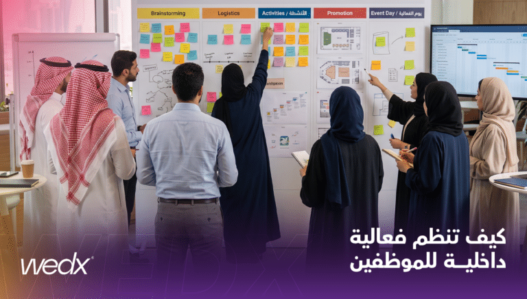 كيف تنظم فعالية داخلية للموظفين