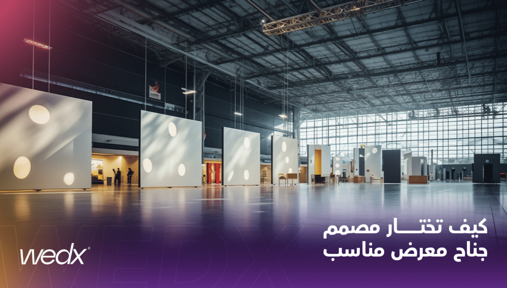 كيف تختار مصمم جناح معرض مناسب